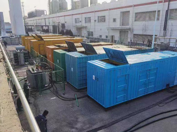 牡丹江柴油发电机出租案例展示